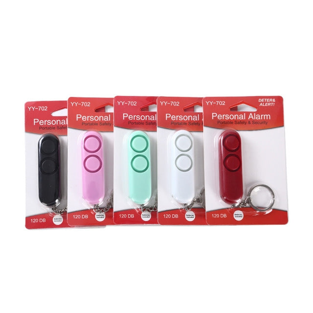 5 PCS 120dB Loud Volume Women Anti-Wolf Alarm Keychain, Random Color Delivery 5 PCS 120dB Loud Volume Women Anti-Wolf Alarm Keychain, Random Color Delivery